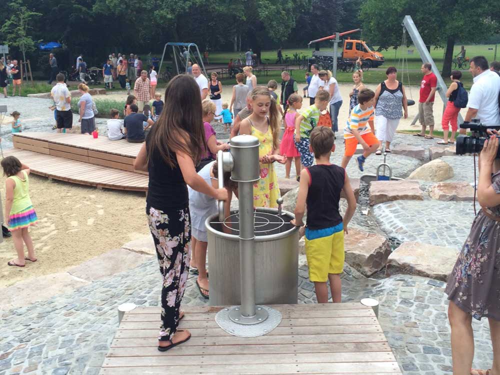 Wasserspielplatz Müntepark